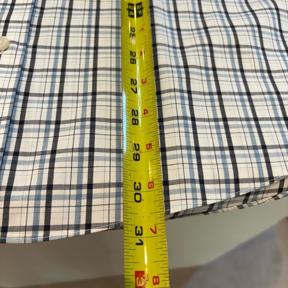 UNTUCKit Blue and White Casual Button Down Shirt - Picture 4 of 7